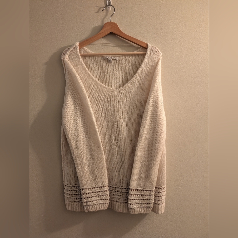 Lauren Conrad Off White Sweater